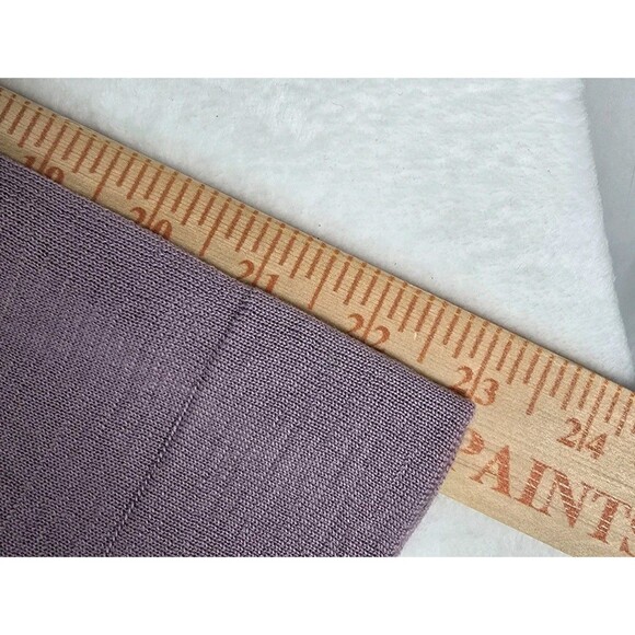 Universal Standard Dalia Mixed Media Merino Wool Cupro Top Women Elderberry 4XS - Picture 9 of 14